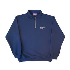 Wonder Logo Quarter Zip Up (Navy) Wonder Logo Quarter Zip Up (Navy)