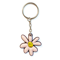 Daisy Rubber Keychain (Pink) Daisy Rubber Keychain (Pink)