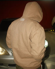 Trust Hooded Work Jacket (Brown)