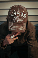 QC Checkered Cap (Brown)