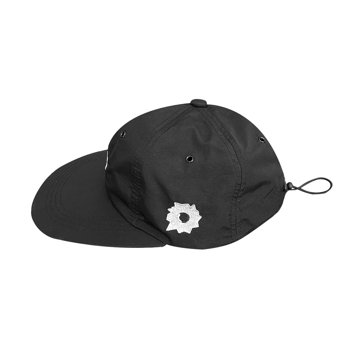 Bullet Hole 6 Panel Cap (Black)