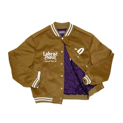 Heart TGL Quilted Stadium Jacket (Camel)