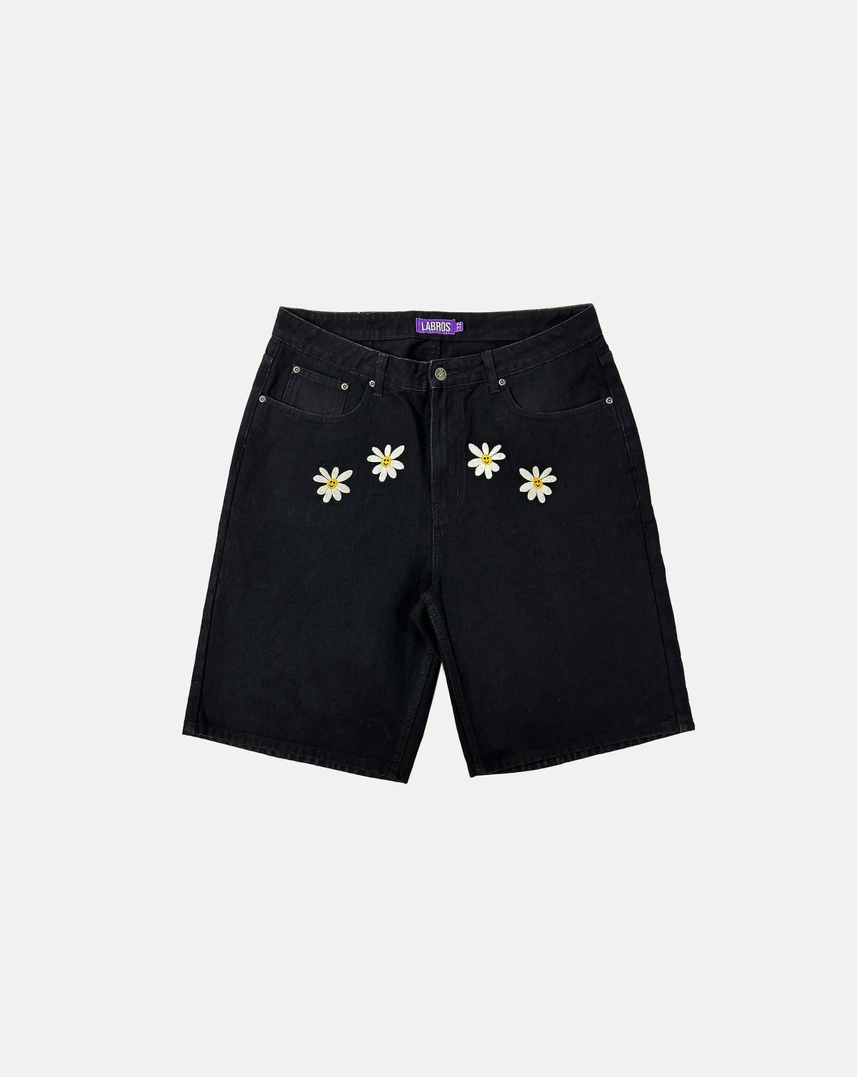 Four Daisy Shorts Jeans (Black)