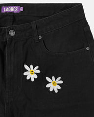 Four Daisy Shorts Jeans (Black)