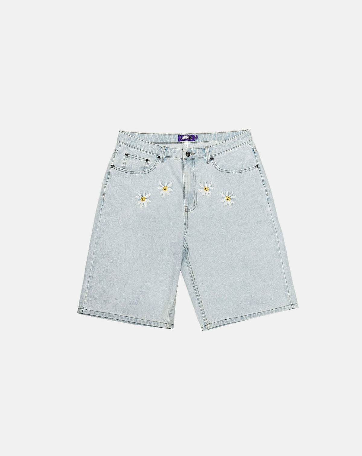 Four Daisy Shorts Jeans (Light Blue)