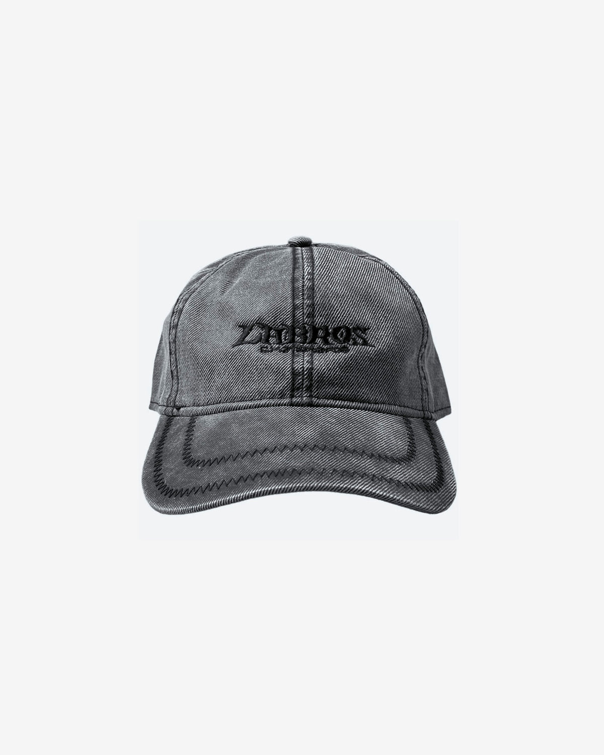 Pigment Dyed Skate Cap (Light Black)